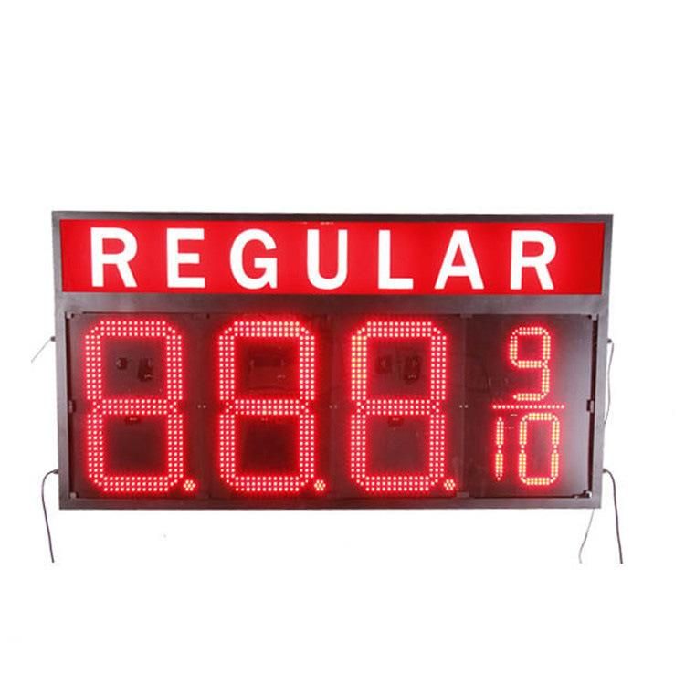 Power Saving Practical LED Price Changer Sign Affordable Display