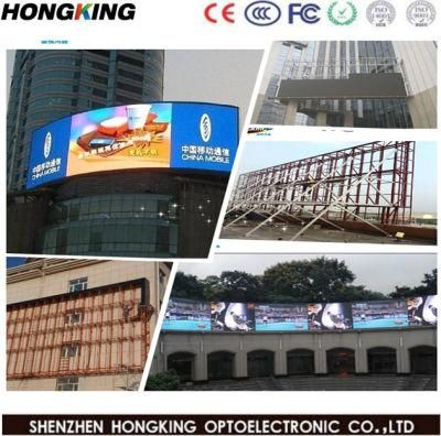 P5 P6 P8 P10 Full Color Indoor Outdoor Front Service LED Display Screen for Advertising