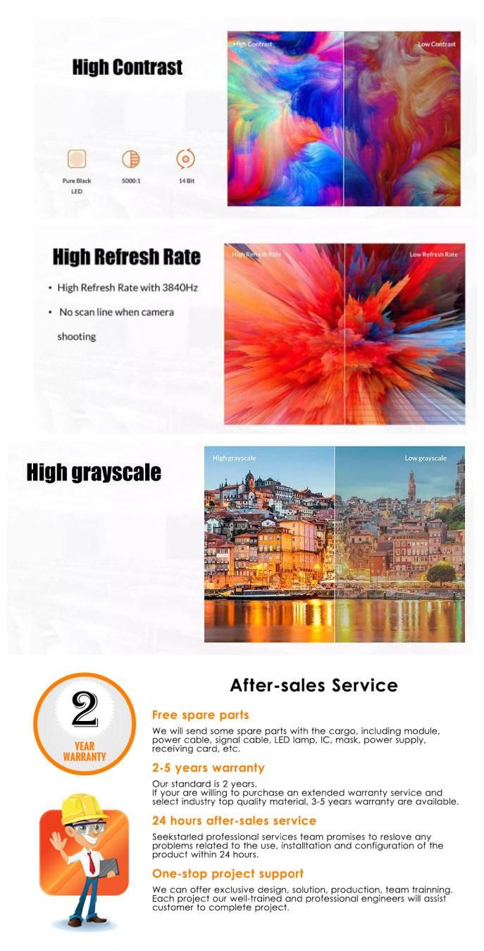 High Refresh Rate Indoor Rental LED Display P4.81