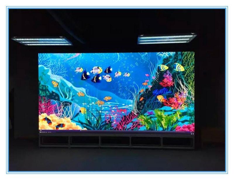 P1.667mm Ultra Thin Front and Rear Service High Definition Indoor LED Display