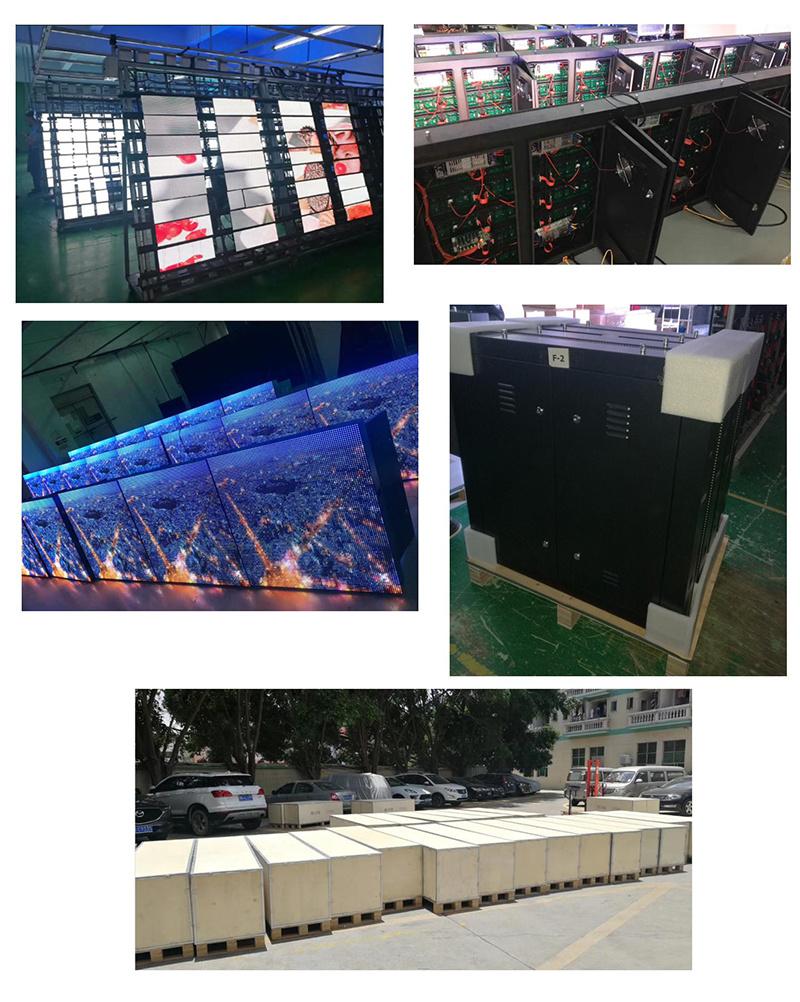 Front/Rear Outdoor Full Color LED Display Module P10, P8