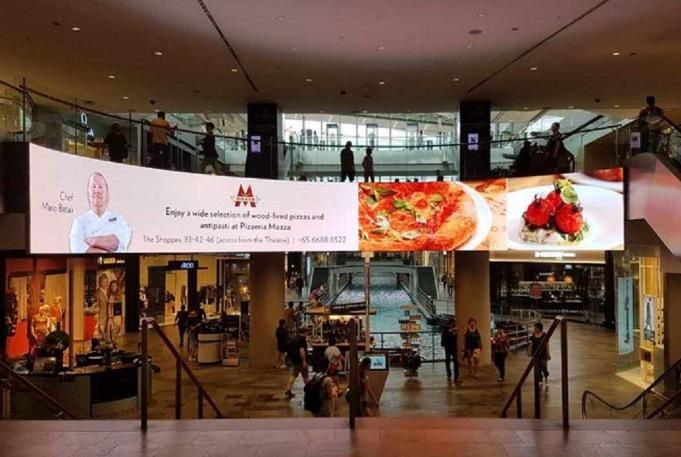 Shopping Mall HD Advertising Video P2.5 Indoor Rental LED Display