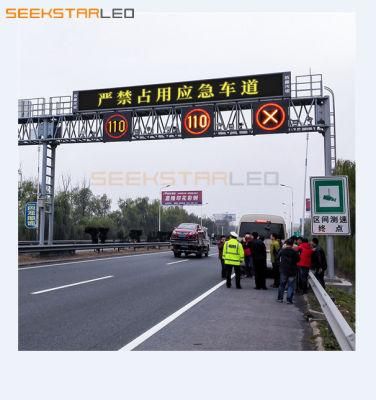 Road Traffic Guidance Screen P10 P16 P20 Traffic LED Message Sign