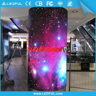 Factory Price Giant SMD Irregular Waterproof P4 LED Flexible Display
