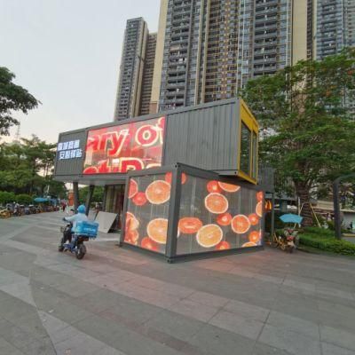 P2.976-6.25 Indoor Advertising Transparent Glass LED Display