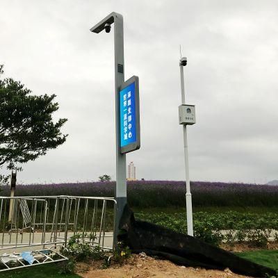 Intelligent Outdoor P4 P5 P3 Street Advertising LED Display/Lamp Post Display/ Light Pole Video LED Display