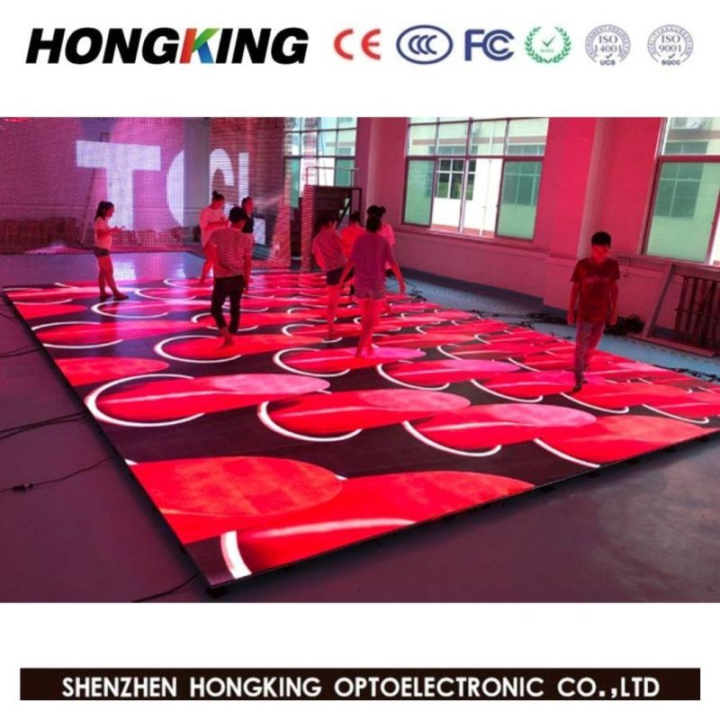 HD Interactive P4.81/P3.91 LED Video Dance Floor Screen for Bar Wedding Party