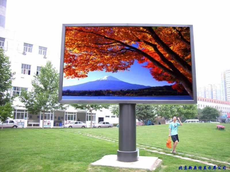 Full Color Outdoor Advertising Waterproof P4/P8 LED Display Screen