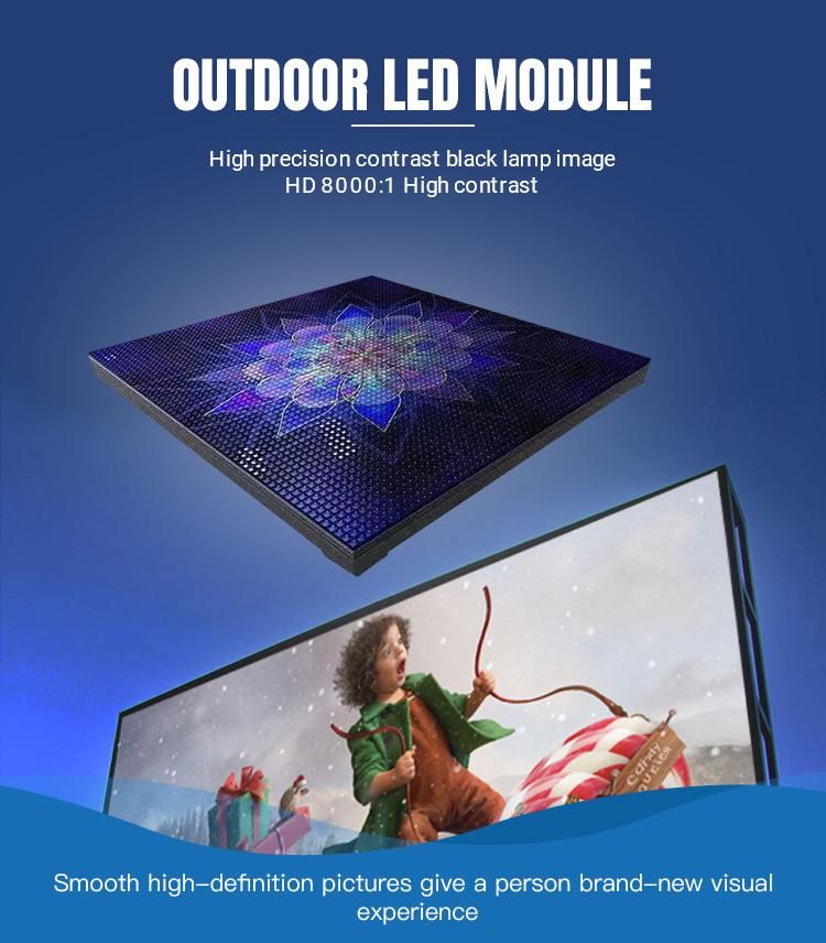 P4.81/P2.976/P3.81 Outdoor LED Display Screen High Definition Full Color Waterproof Commercial Advertising LED Display Screen