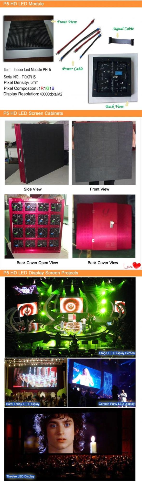 HD P5 High Cost-Effective Indoor LED Displays