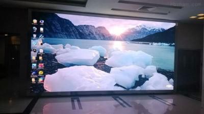 Advertising Fws Cardboard and Wooden Carton Full Color Indoor LED Screen