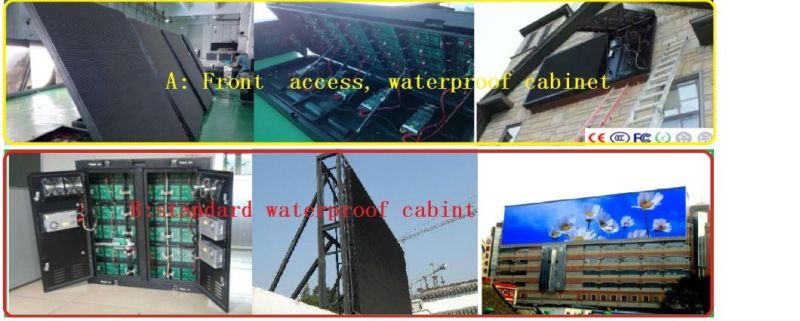 P16 Outdoor Full Color Curved LED Screen for Fixed Installation