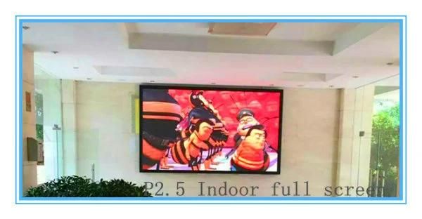 P2.5 Indoor Hot Selling Full Color LED Display for Advertising