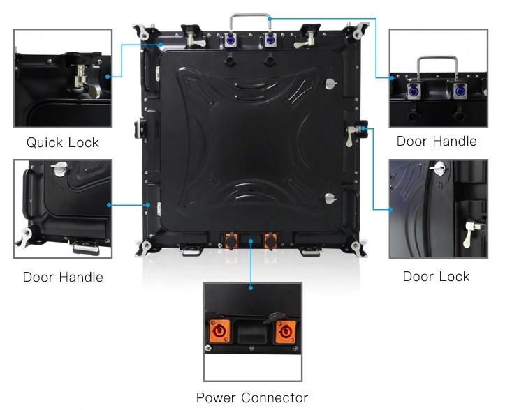 High Refresh Rate P3.91 Indoor Stage Rental LED Display Screen