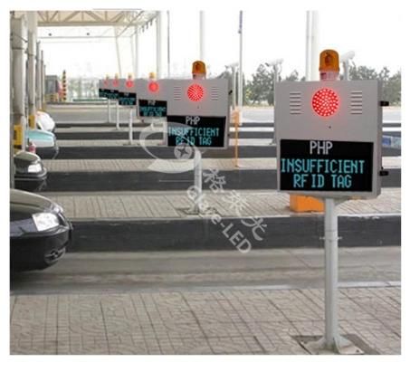 Glare-LED P4.75 Display for Toll Station Toll Plaza Signs