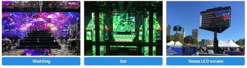 1r, 1g, 1b UL Approved Fws Cardboard, Wooden Carton, Flight Case P1.56 Digital Module LED Display