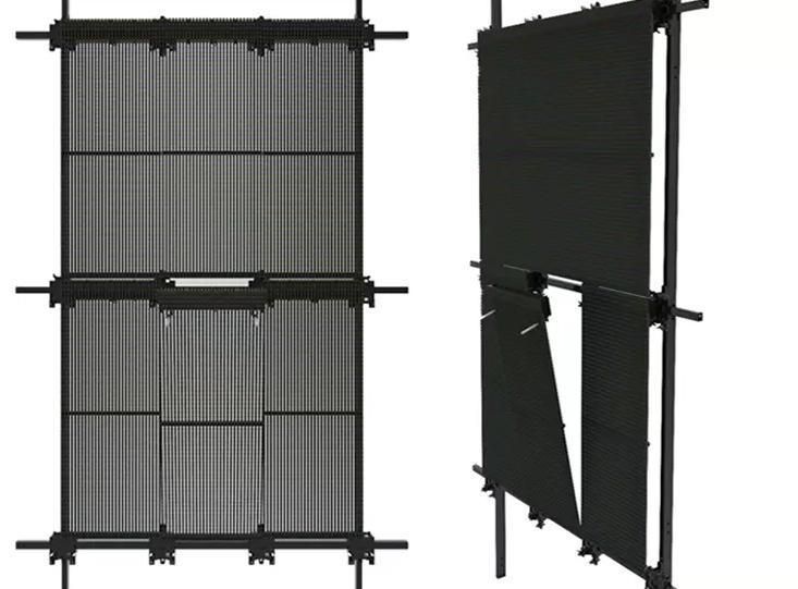 P6.94*13.88mm Outdoor SMD High Transparency and High Brightness LED Mesh Screen LED Grille Screen Display