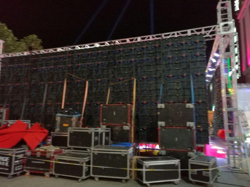 High Brightness P4.81 Rental Outdoor Full Color LED Display for Stage