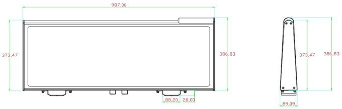 P3.33 Wireless Control 4G WiFi GPS Taxi Top LED Sign