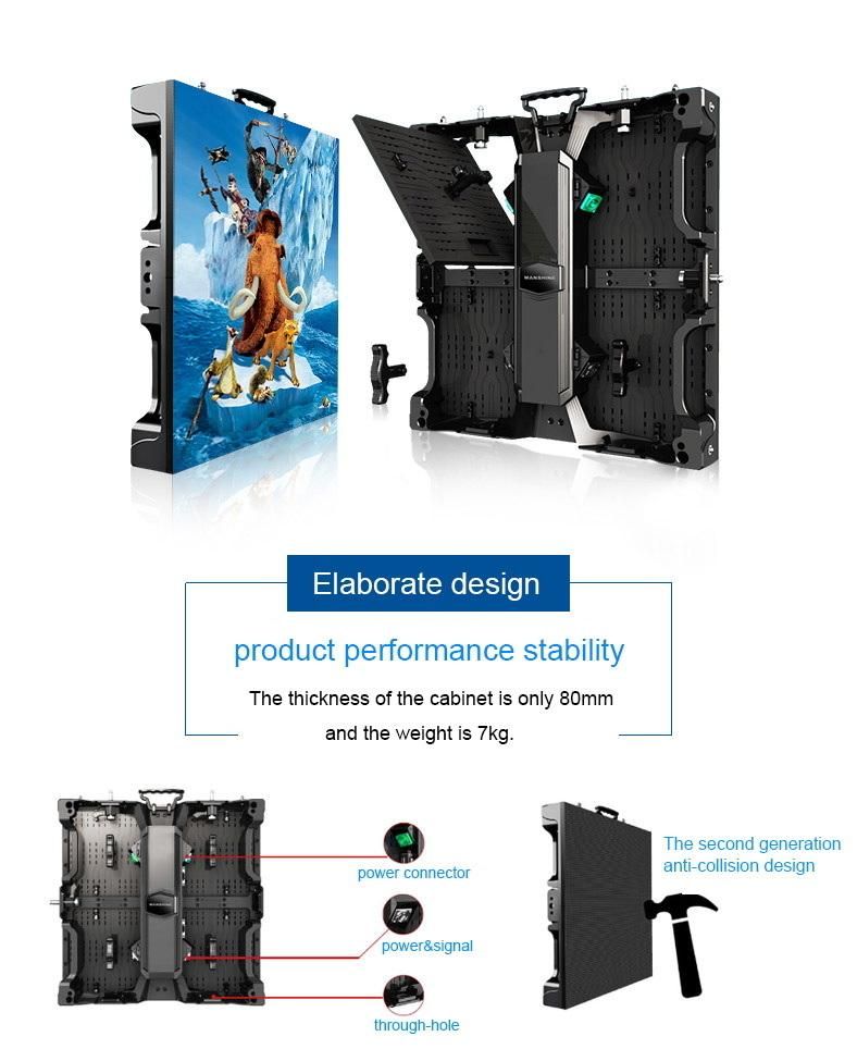 Big P4.81 Outdoor Stage Rental LED Display Screen