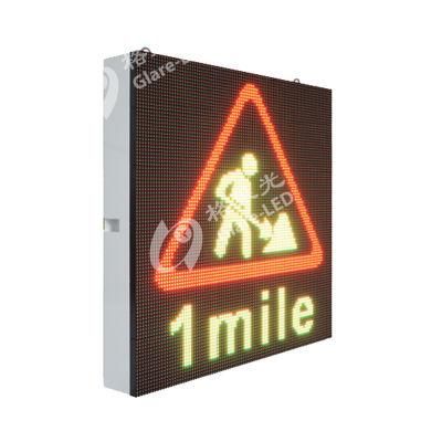 LED Traffic Signal P10/P20/P25 Traffic Sign, Variable Message Sign, Trailer Traffic Control Signs