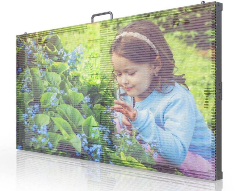 P10.4 Transparent Full Color Outdoor LED Screen Display Panel LED for Advertising