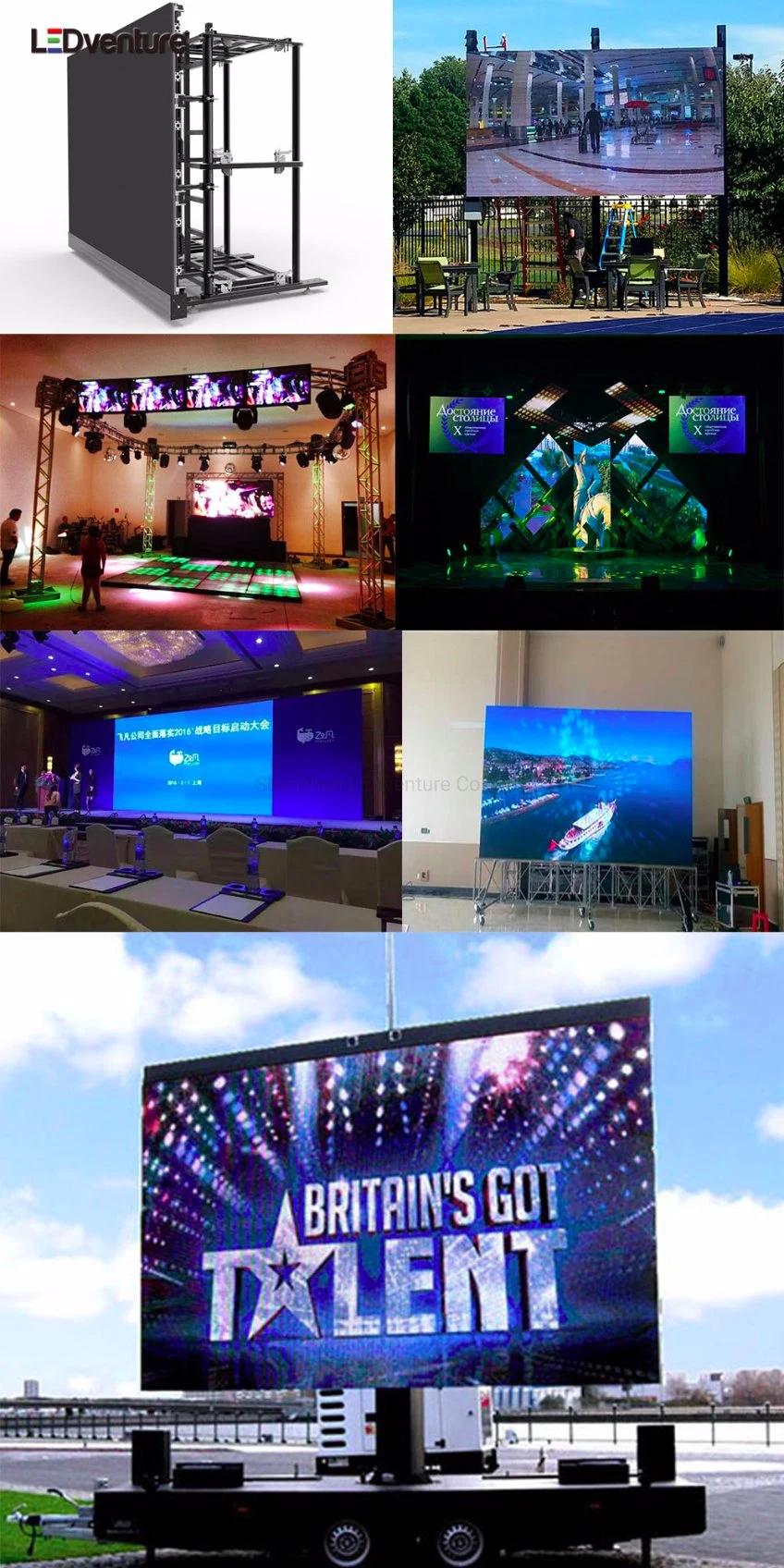 P4.8 Rental Advertising LED Video Panel Indoor Display Screen