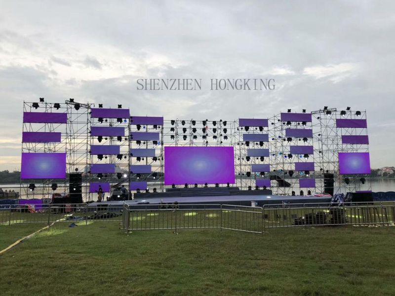 Best Quality P2.976 4K HD 500X500mm Outdoor LED Displays