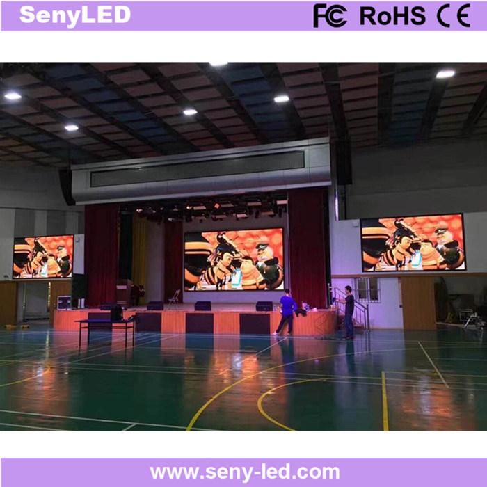 P2.976mm Indoor Slim High Definition Full Color Rental Stage LED Screen for Video Advertising