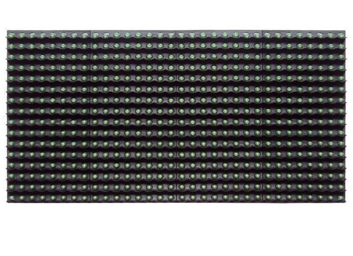 Outdoor Waterproof Single Green P10 DIP Pharmacy Cross LED Screen