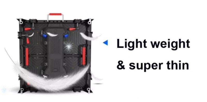 16bits IP43 Fws Cardboard, Wooden Carton, Flight Case Module LED Display