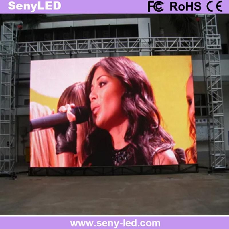 500X500mm Die-Casting Indoor/ Outdoor Full Color LED Screen for Video Display Advertising for Rental