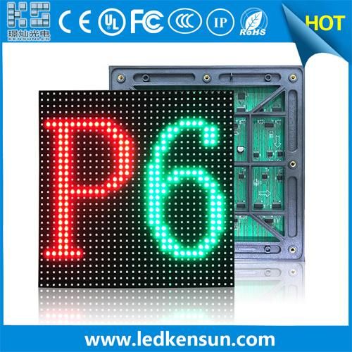 Full Color Mobile Truck/Trailer/Car Outdoor Advertising P6mm LED Display Screen