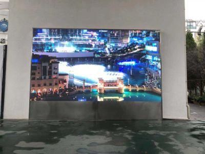 &gt; 5500 Text Fws Cardboard, Wooden Carton, Fliaght Case Pantallas LED Outdoor Display