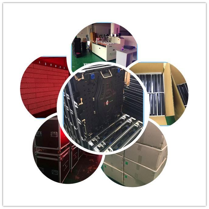 P4.81mm Full Colour Stage Background LED Video Curtain Floor Display Screen
