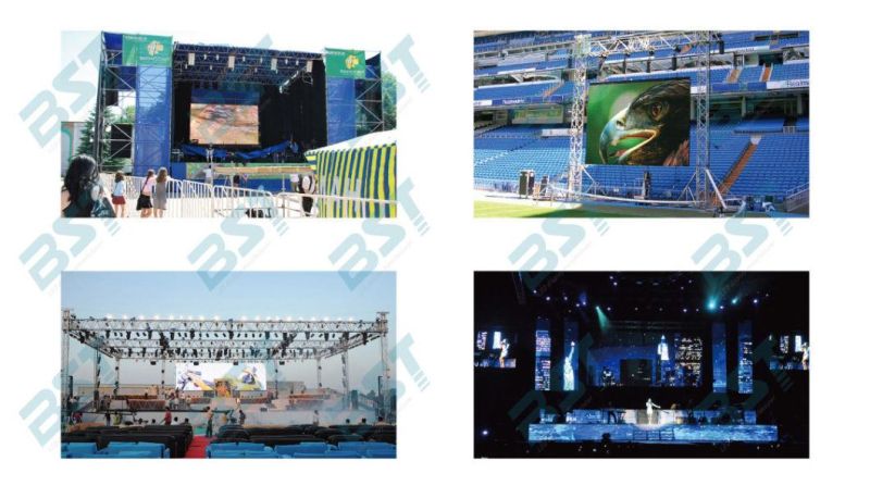 6500nits P6.25 Outdoor Rental LED Video Wall for Show