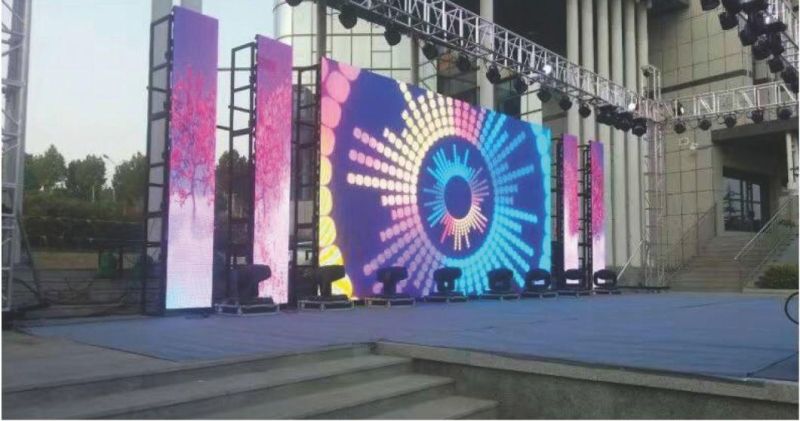 SMD1921 Nationstar 500X500 P2.976 Outdoor LED Display for Rental Events