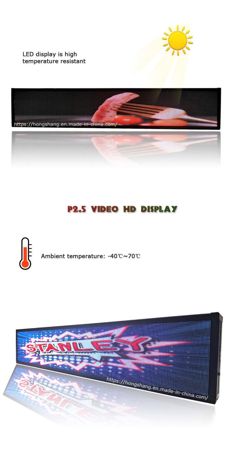 Media Player Advertising LED Digital Display Electronic Propaganda Screen