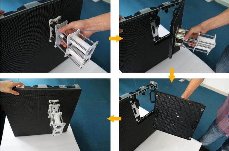 1/30 Scan 1.25mm Fws Cardboard, Wooden Carton, Flight Case Absen LED Display