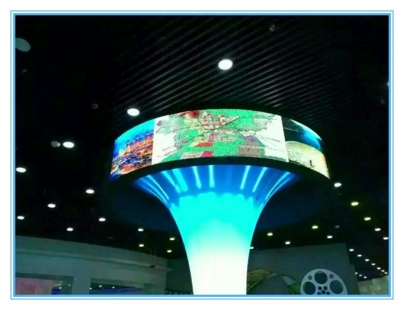 360 Degrees Can Broadcast Video P5 Indoor Special LED Screen