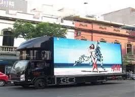 Commercial Mobile LED Display Screen Full Colour Sign