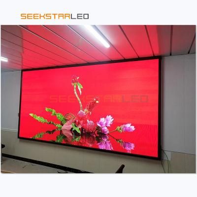 Fixed Pitch 6mm Indoor Full Color LED Display Screen with High Definition