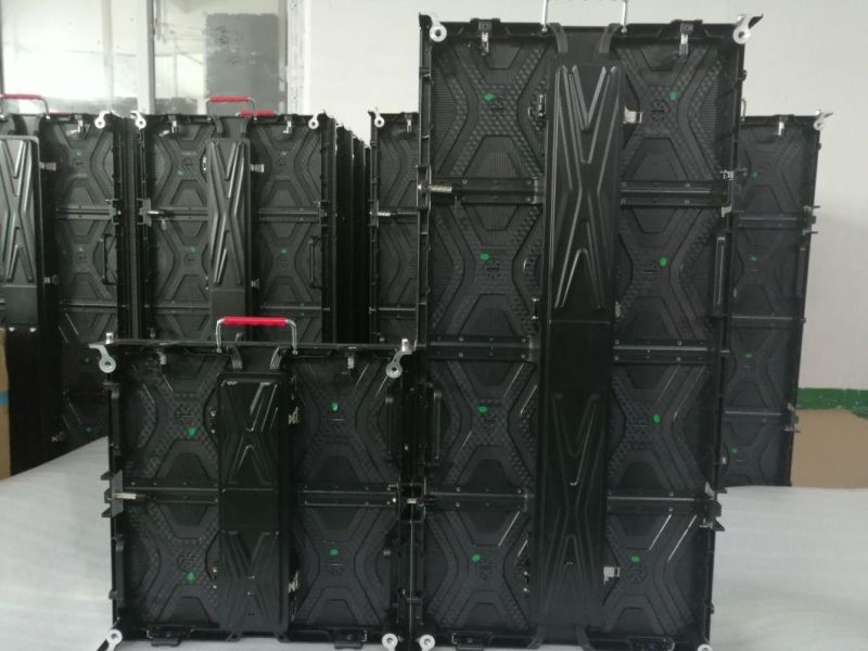 Factory Stock P3.91 Outdoor Rental Waterproof LED Display Screen with 500mm*1000mm Cabinet