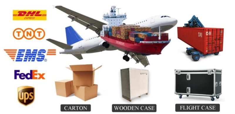 Market Win XP Fws Cardboard, Wooden Carton, Flight Case Display Panel LED