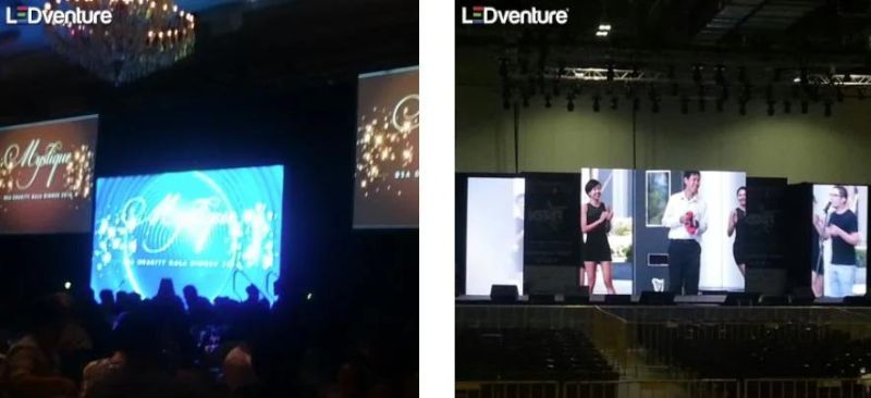 P4.8 Indoor Rental LED Video Display Panel for Stage