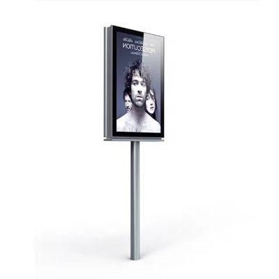 Lighting Outdoor Roadside Standing Panel Waterproof Lamp 4G Advertising P5 Banner Sign Street Pole LED Display