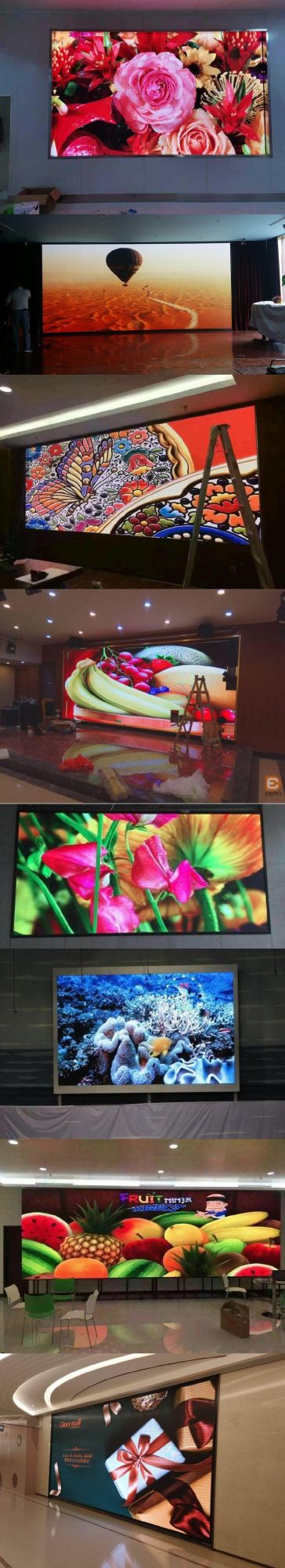 1m-10m IP43 Fws Cardboard, Wooden Carton, Flight Case Advertising LED Display Screen