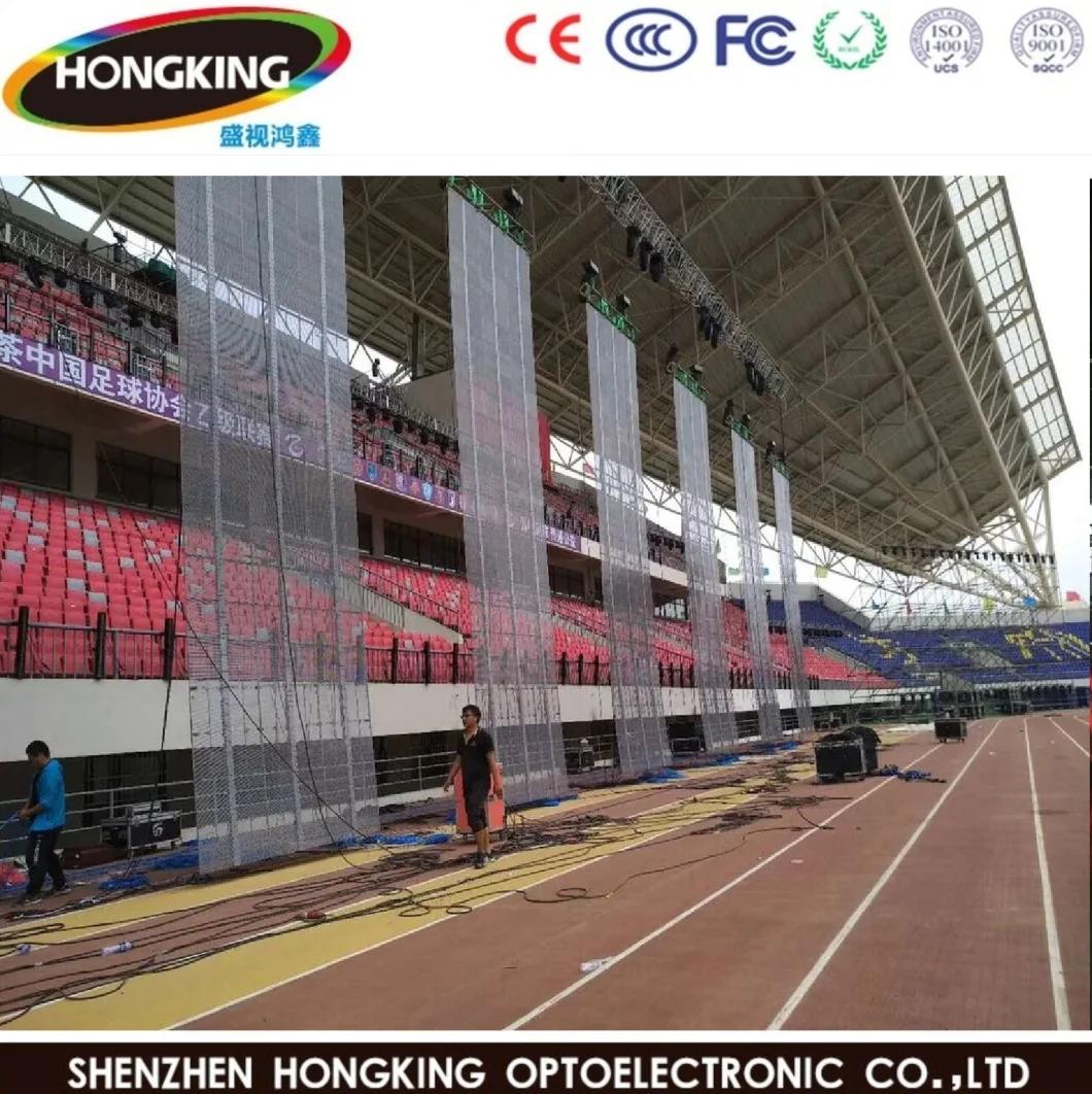 Outdoor P7.81 P3.91 Advertising Transparent LED Digital Billboard Supplier