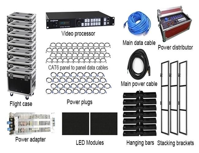 P10 Outdoor LED Module 160X160 7500nits High Brightness