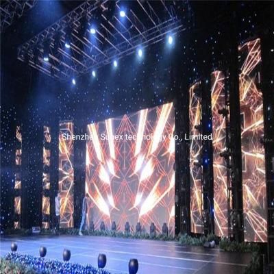 Indoor Rental High Definition 500mm *500mm Full Color Stage Background Shows LED Screens for Events